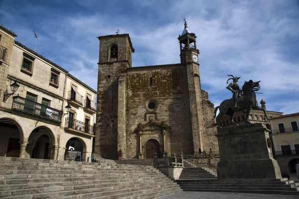 Monumental City Trujillo Spain — Stock Photo, Image