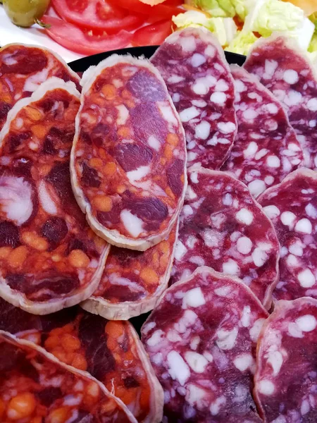 Chorizo Salchichon Espagne — Photo