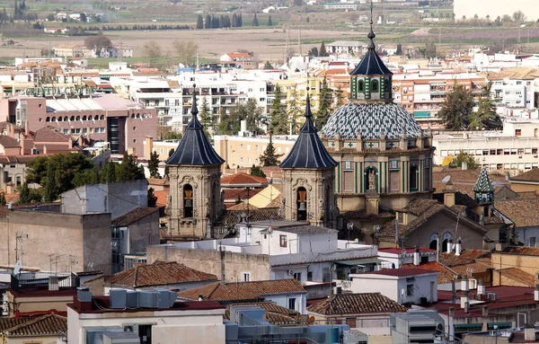 Luftaufnahme Von Granada Monumental Spanien — Stockfoto