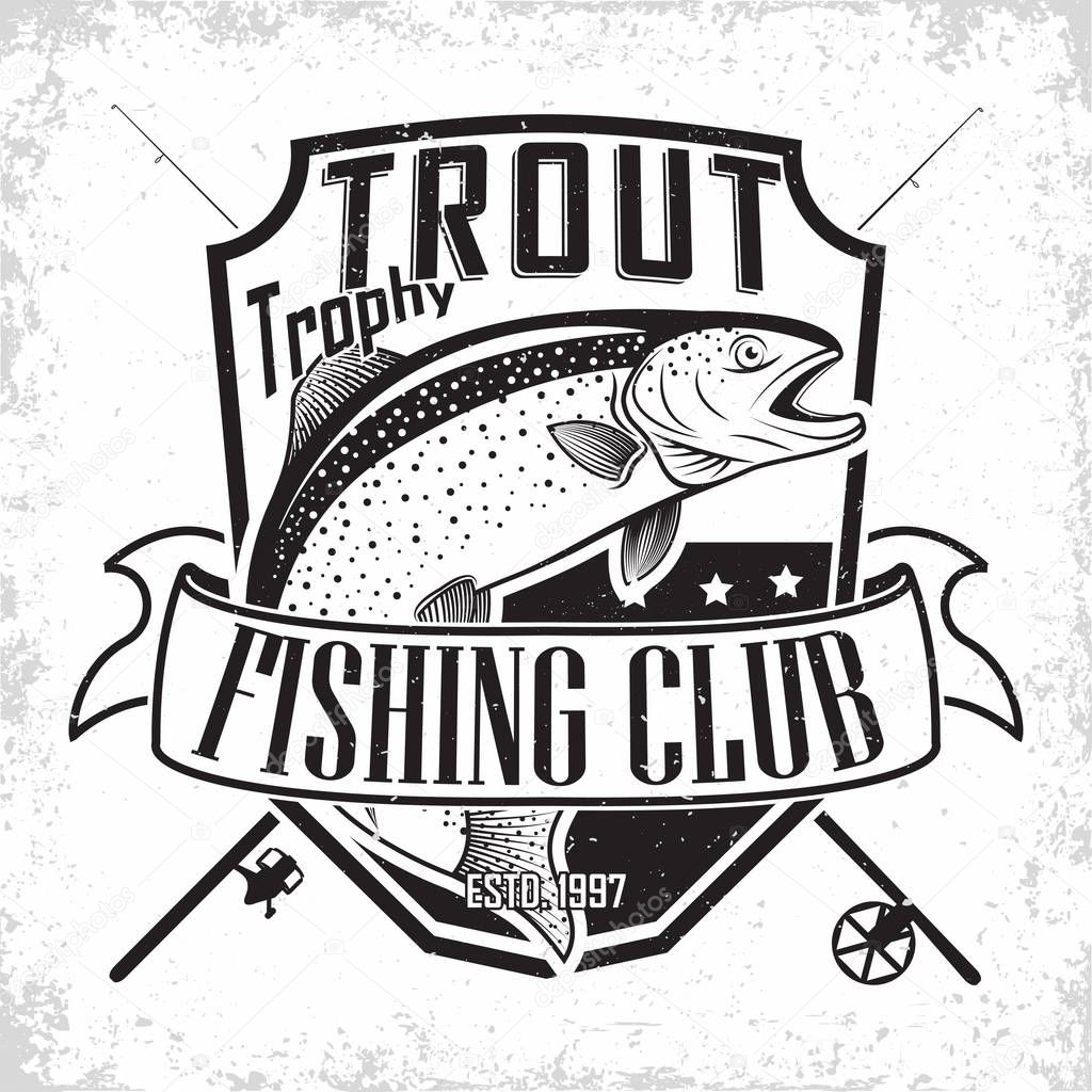 fishing club logo