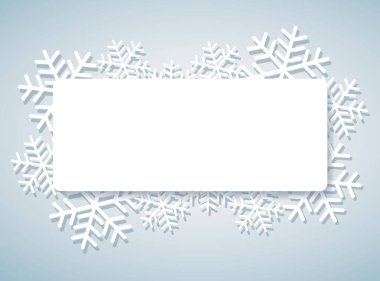 kar tanesi banner web Noel kavramı arka plan vektör çizim eps 10 için 