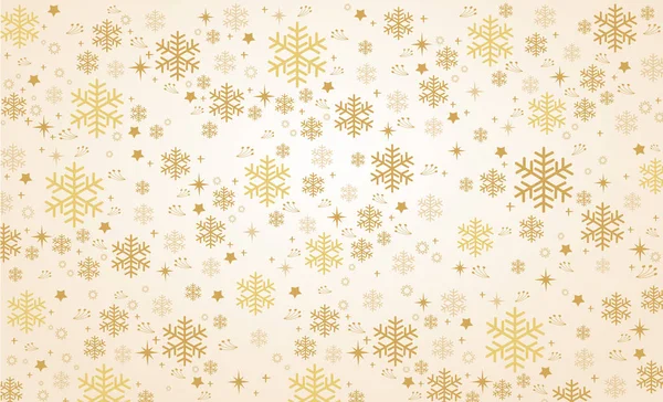 Fiocco Neve Inverno Banner Sfondo Vettore Illustrazione Eps10 — Vettoriale Stock