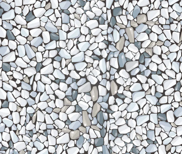 Grey Gravel Texture Wallpaper Vector Illustration Eps — Stock Vector