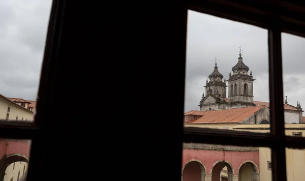 Inneren Des Historischen Tibaes Klosters Braga Minho Portugal — Stockfoto