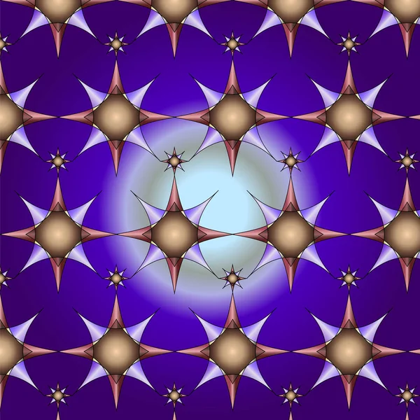 Parlak ay arka plan üzerinde yıldız desen