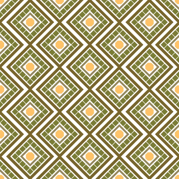 Hardal sosu. Kareler geometrik Dikişsiz deseni