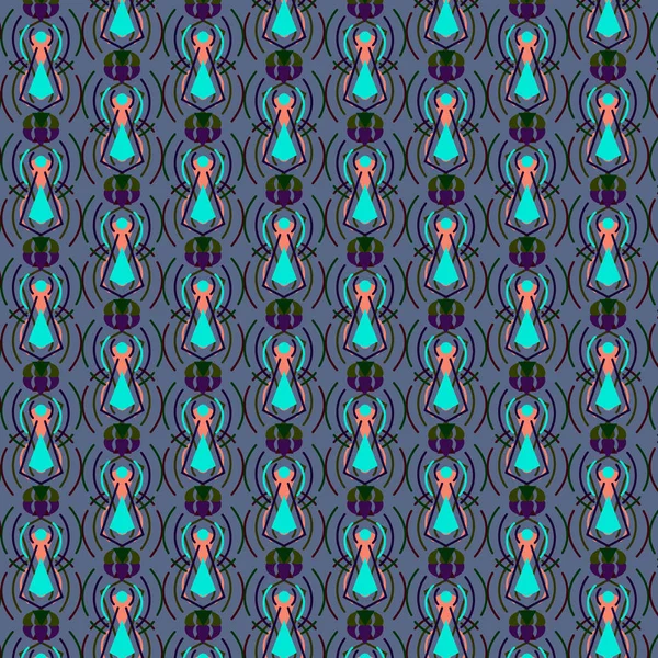 Kusursuz desen. Renkli. Retro.