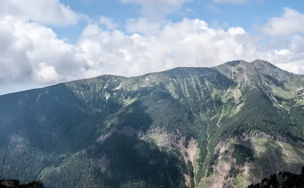 Mladky Maly Baranec Nejvyšší Vrcholy Baranec Horského Hřebene Otrhance Západních — Stock fotografie