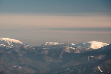 Rakytov, Cierrny kamena ve Ploska Velka Fatra dağlarda Kış aylarında Slovakya Mala Fatra dağlarda Martinske delik