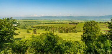 çayır bel Slovakya Turiec bölgenin güzel manzara