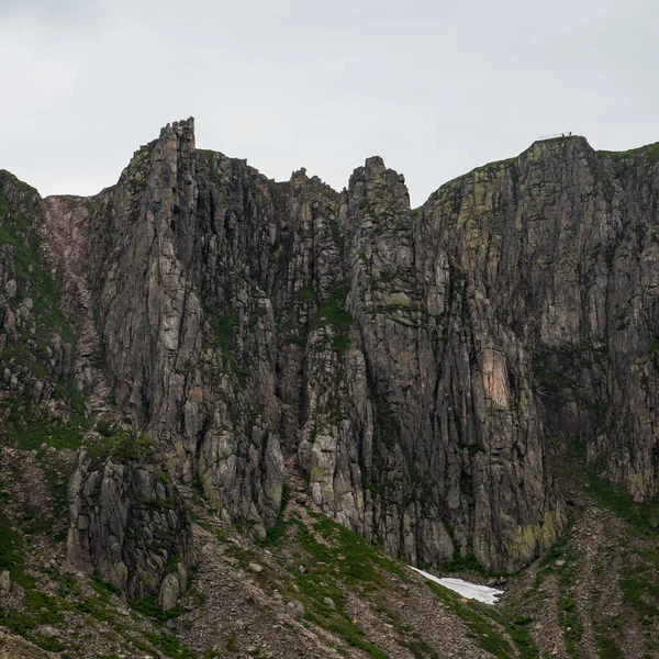 Wilde Sniezne Kotly Felsen Riesengebirge Polen Nahe Der Grenze Zur — Stockfoto