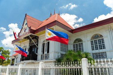 Filipinler Kahramanı Emilio Aguinaldo Tapınağı Kawit, Cavite, Filipinler
