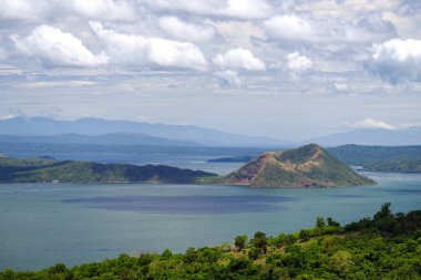 Güzel manzara, Tagaytay, Filipinler