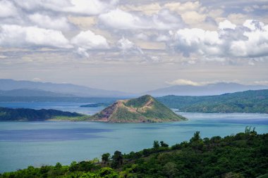 Güzel manzara, Tagaytay, Filipinler
