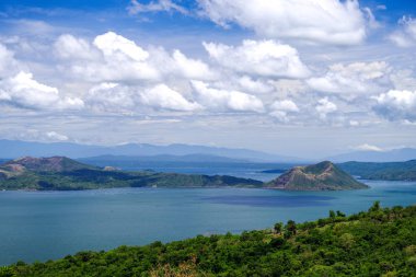 Güzel manzara, Tagaytay, Filipinler