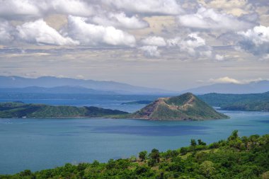 Güzel manzara, Tagaytay, Filipinler