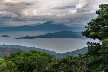 Güzel manzara, Tagaytay, Filipinler
