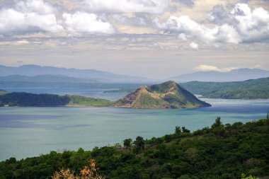 Güzel manzara, Tagaytay, Filipinler