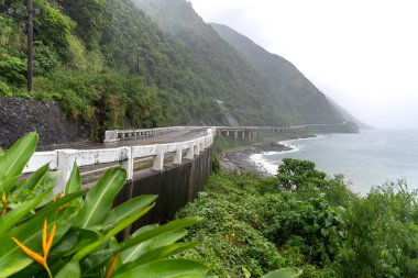 Güzel bulutlu manzara Ilocos norte, Filipinler