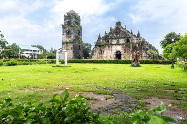 UNESCO Dünya Mirası Site San Agustin Kilisesi Paoay, Ilocos Norte, Filipinler