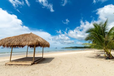 Lio Beach El Nido Palawan, Filipinler, güzel manzara