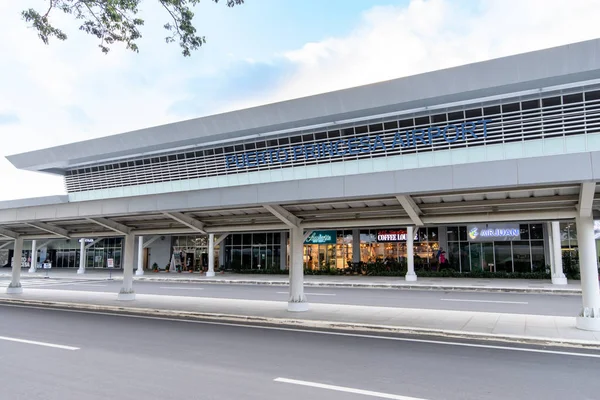 Novembro 2018 Terminal Aeroporto Puerto Princesa Exterior Palawan Filipinas — Fotografia de Stock