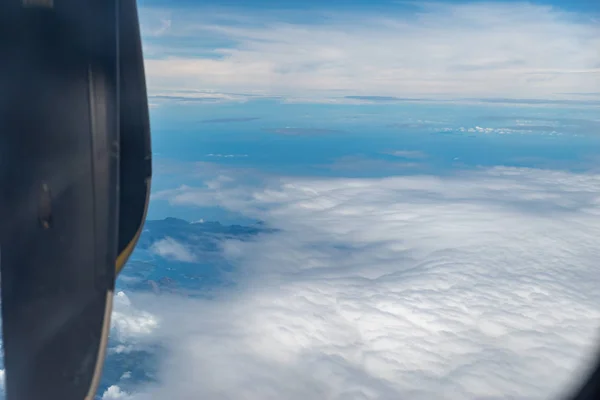 Beautiful View Airplane Philippines — Stock Photo, Image