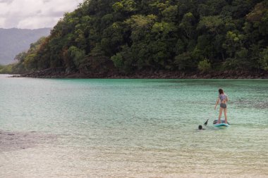 Palawan, Filipinler - bağlantı noktası Barton, San Vincente, güzel manzara