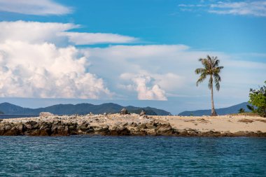 Bağlantı noktası Barton, Palawan, Filipin, güzel manzara