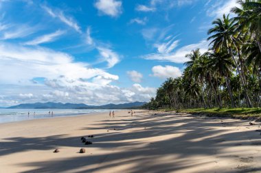 San Vincente Long Beach, Palawan, Filipin, güzel manzara