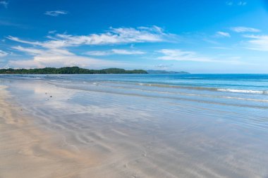 San Vincente Long Beach, Palawan, Filipin, güzel manzara