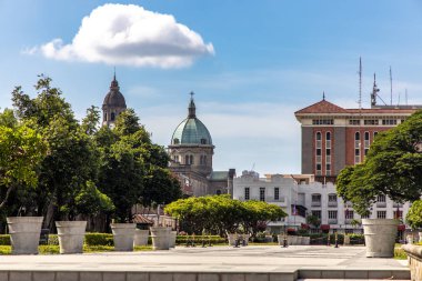 Manila Katedrali Fort Santiago intramuros, Manila, Filipinler, Haziran 9, 2019 görüntülendi
