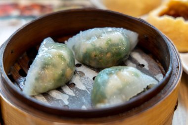 Çin tarzı Sebzeler dim sum