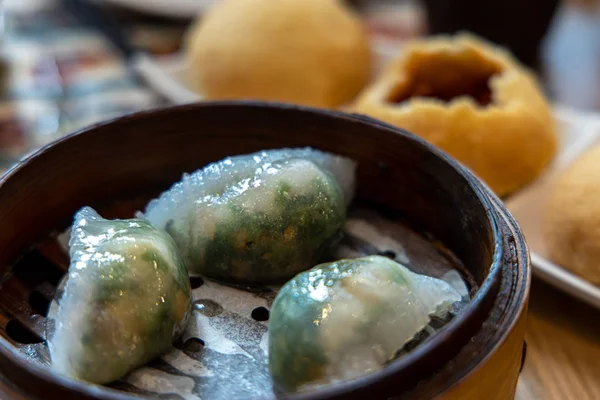 Chinese style Vegetables dim sum — Stock Photo, Image