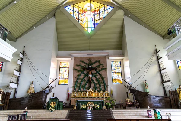 La Parroquia de Sto. Cristo y San Andrés Kim Tae-gon Nueva Iglesia, Bulacán, Filipinas, 29 de junio de 2019 — Foto de Stock
