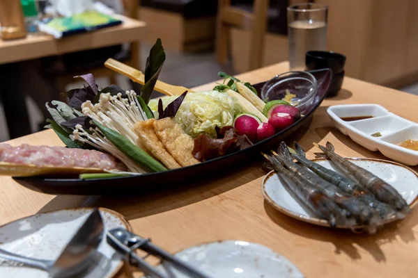 鍋料理 鍋食材 — ストック写真