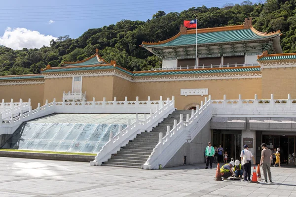 Visita turística ao Museu do Palácio Nacional, 23 de agosto de 2019 — Fotografia de Stock
