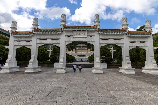 Bela vista no Museu do Palácio Nacional, Taipei — Fotografia de Stock