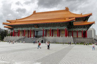 Ntch Arts Plaza'ya turist ziyareti, Taipei, Tayvan, 24 Ağustos 2019
