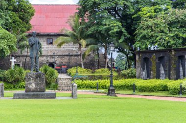 Jose Rizal Anıtı Fort Santiago Inintramuros, Manila, Filipinler Eylül 15, 2019