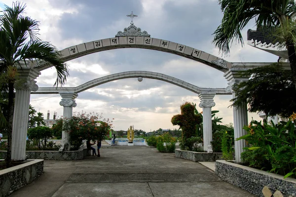 Shrine of Saint Andrew Kim at Bocaue, Bulacan, Φιλιππίνες, 19 Οκτωβρίου 2019 — Φωτογραφία Αρχείου