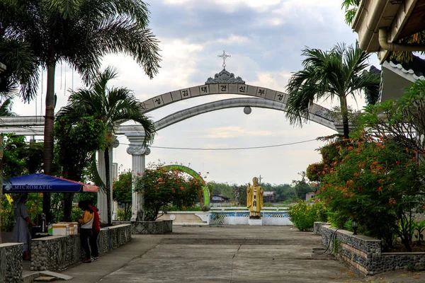 Saint Andrew Kim Tapınağı Bocaue, Bulacan, Filipinler, 19 Ekim 2019 — Stok fotoğraf