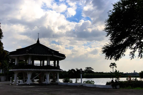 Schrein des heiligen andrew kim in bocaue, bulacan, philippinen, 19. okt 2019 — Stockfoto