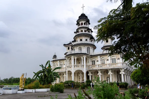 Heiligdom van Saint Andrew Kim in Bocaue, Bulacan, Filipijnen, 19 oktober 2019 — Stockfoto