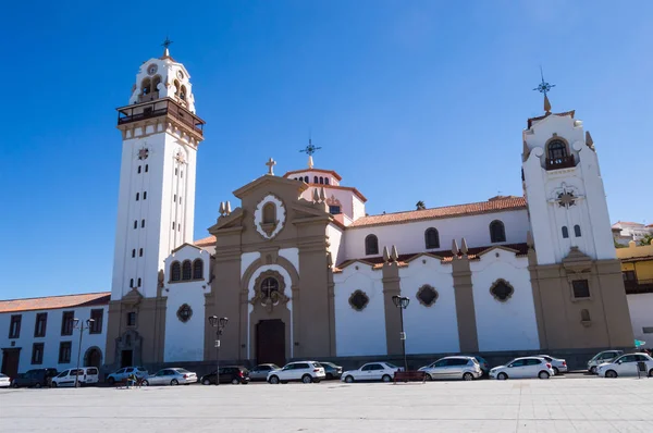 Basilica Della Vergine Nera Candelaria Sull Isola Tenerife Spagna — Foto Stock