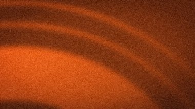 Sıcak, koyu turuncu ve kahverengi renkli soyut 4K gradyan yumuşak, kumlu dokuya ve hafif bulanık kıvrımlara sahip. Sonbahar temalı arka planlar ve yaratıcı tasarımlar için ideal