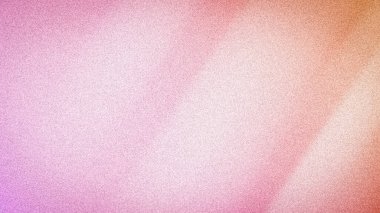 Pembe, turuncu ve mor renklerin zarif bir eğimine sahip yumuşak taneli bir dokusu olan güzel bir 4K soyut arkaplan.