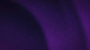 Canlı, soyut bir 4K arka plan yumuşak, kumlu bir dokuya sahip, çarpıcı mor ve koyu siyah gradyanlar gösteriyor.