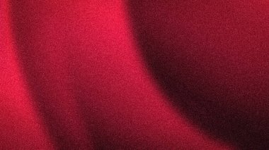 Canlı ve lüks bir soyut 4K arka plan yumuşak bulanık geçişlerle yakut kırmızısı, kırmızı ve koyu şarap renkleri, kumlu bir dokuya sahip