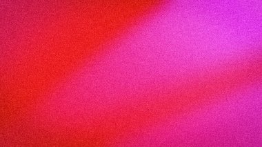 Ateşli ve canlı bir 4K soyut arka plan, çarpıcı kırmızı, sıcak pembe ve canlı morumsu tonlara sahip pürüzsüz kumlu bir gradyan.